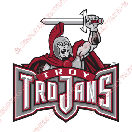 Troy Trojans Customize Temporary Tattoos Stickers NO.6598